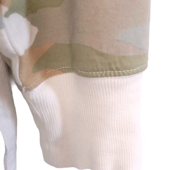 🆕 AERIE Oversized Fit Lightweight Sunwashed Desert Camo Hoodie Sweatshirt - Picture 7 of 11